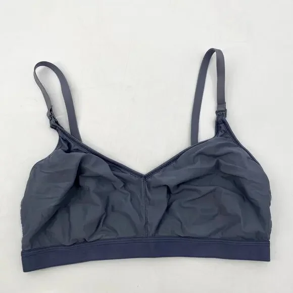 Negative Purple blue Nursing Bra - Picture 3 of 5